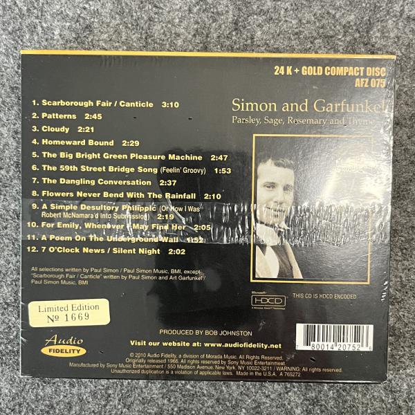 PARSLEY, SAGE, ROSEMARY AND THYME 