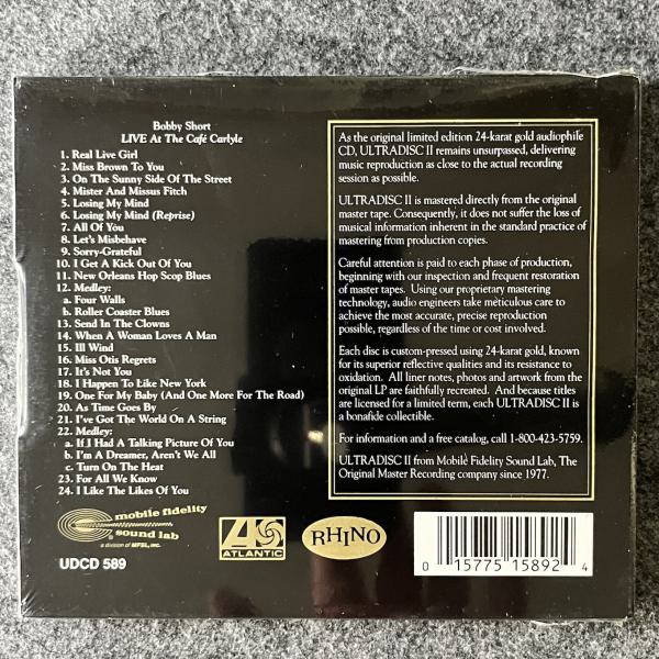 LIVE AT THE CAFE CARLYLE 