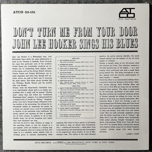 DON´T TURN ME FROM YOUR DOOR 