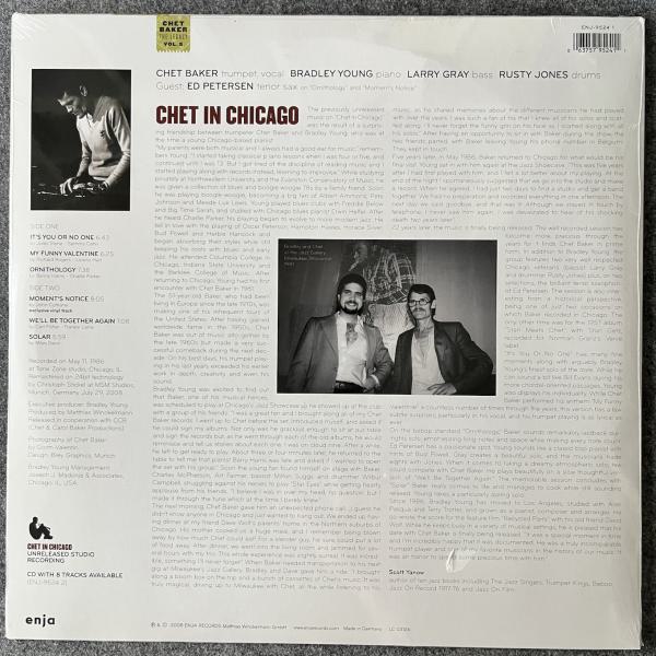 CHET IN CHICAGO  - UNREALEASED STUDIO RECORDING 