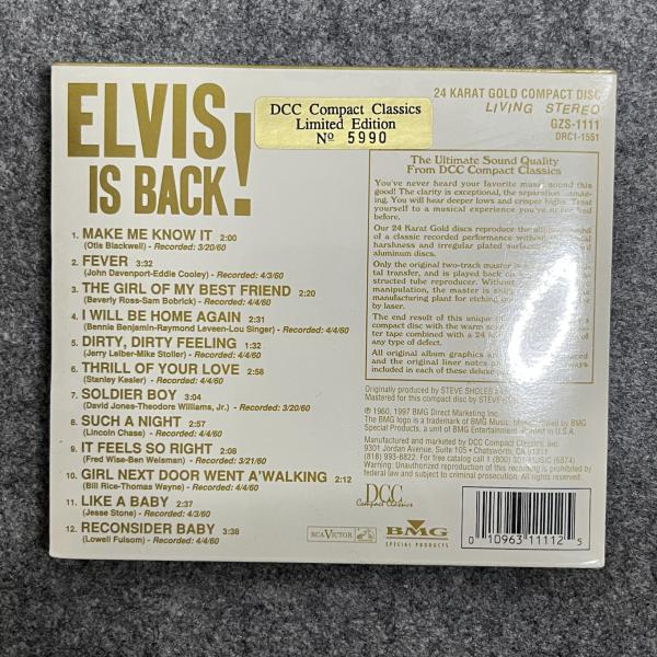 ELVIS IS BACK! 