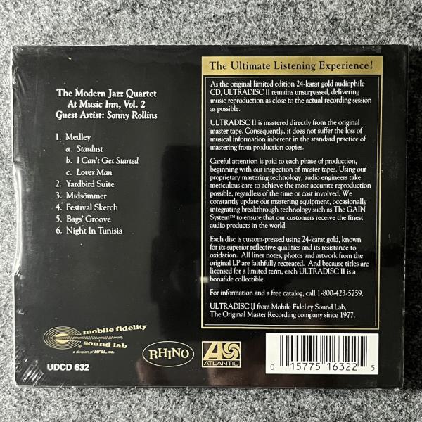 THE MODERN JAZZ QUARTET AT MUSIC INN, VOL. II 