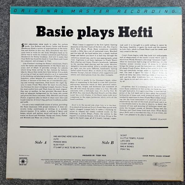 BASIE PLAYS HEFTI 
