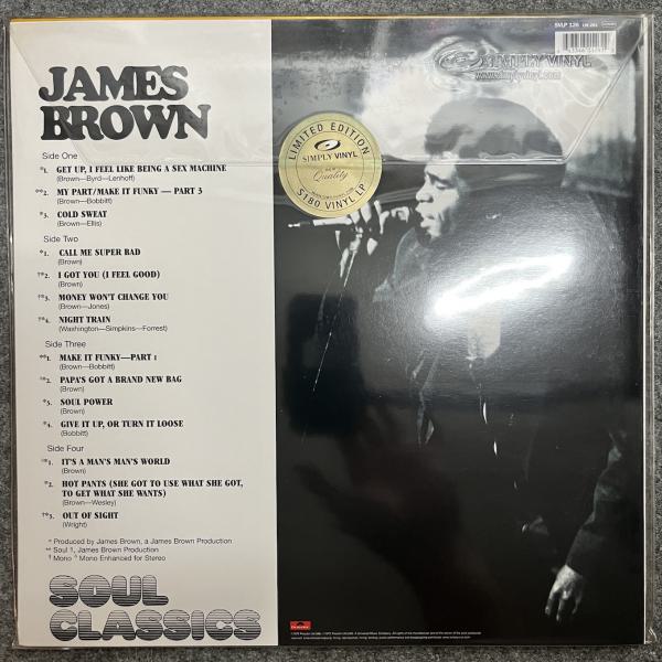 JAMES BROWN SOUL CLASSICS 