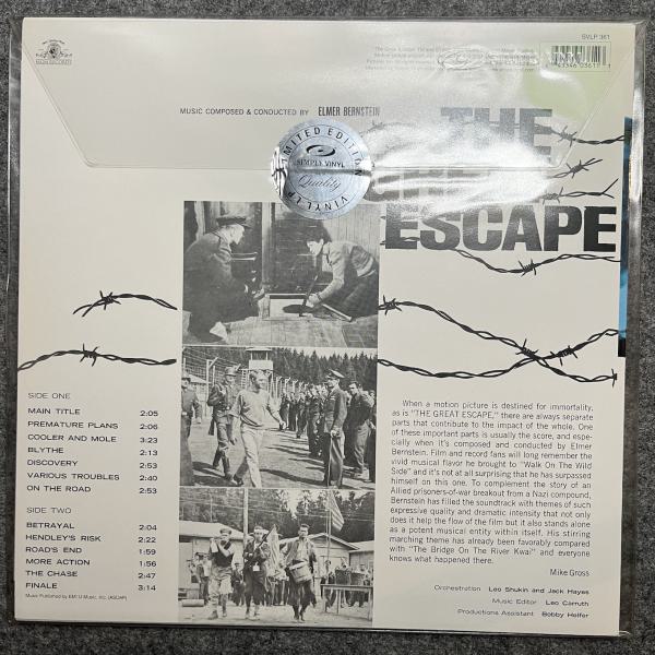 THE GREAT ESCAPE - (SOUNDTRACK) 