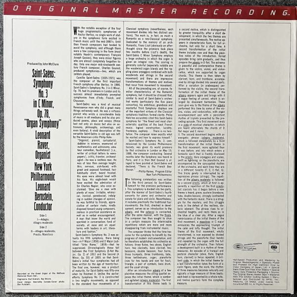 SYMPHONY NO. 3 - ORGAN SYMPHONY 