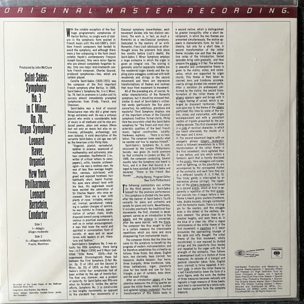 SYMPHONY NO. 3 - ORGAN SYMPHONY 