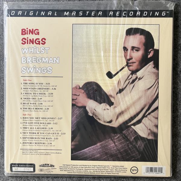 BING SINGS WHILST BREGMAN SWINGS 