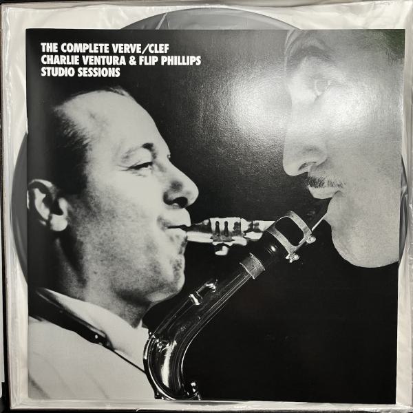 THE COMPLETE VERVE / CLEF CHARLIE VENTURA & FLIP PHILIPS STUDIO SESSIONS 