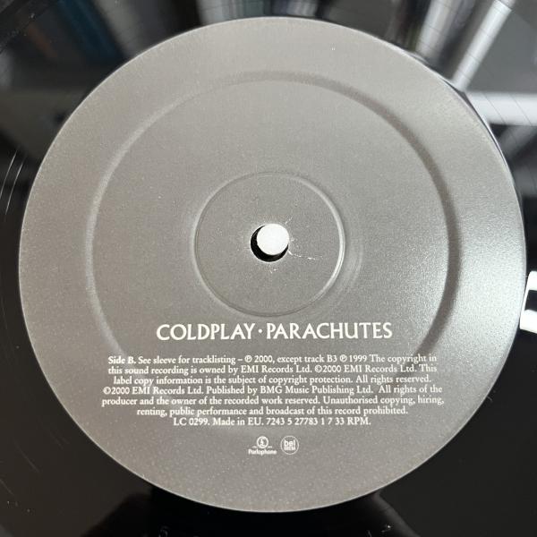 PARACHUTES (VERIFIED FIRST PRESSING) 